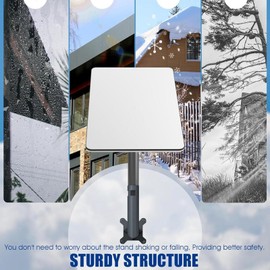 Satellite Internet Mount for V2, Satellite Internet Pole Mount, Weather Proof Roof Wall Mounting Kit for V2