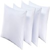 4Pack Pillow Protectors Standard 20x26 Inches 3-4 Micron Pore Size