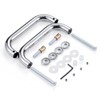 Ranbo Hardware 8" Back to Back Tubular Shower Door Pull