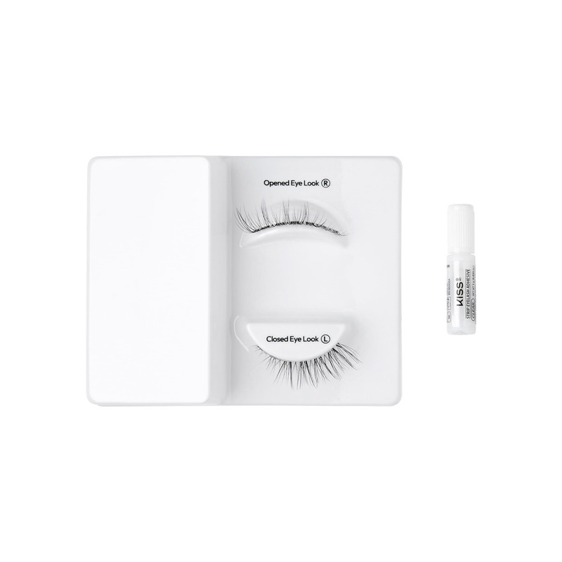 KISS Filter Lashes, AR Inspired Open-Eyed Spiky Lashes, 1 Pair,