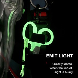 Trauma Scissors - Strap Cutter Stainless Steel | Luminous Trauma Shears with Holster for Cutting Fishing Lines Home Nursing Hospital Ambulance Diving Clinics