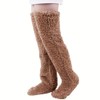 TIANLUD Plush Overknee Socks, Winter Knee Socks, Plush, Overknee Socks,