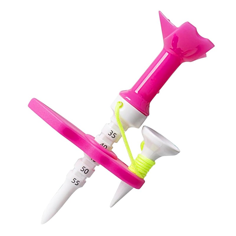 ANCLLO Outdoor Golf Tee,Height Adjustable Stable Golf Tees,83mm Long Golf