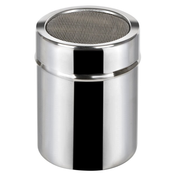 TRIXES Powdered Sugar Shaker Stainless Steel Shaker for Cocoa Flour