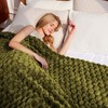 Whale Flotilla Double Size Blanket for Bed with Expanded 3D-Jacquard