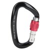 Mountaineering D Locking Carabiner Clips Alloy Heavy Duty Carabiner for