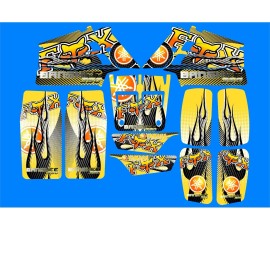 banshee Yamaha banshee full graphics kit ....THICK AND HIGH GLOSS