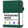 Password Book with Alphabetical Tabs – Hardcover Internet Address &