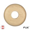 FUX 2 Pieces Wooden Radiator Pipe Cover for 15-22mm Pipes;