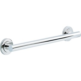 Franklin Brass Voisin (1-Pack) 18' ADA Grab Bar Bathtub Handle Safety Grip in Bright Stainless Steel 1-1/4' diameter Wall Mount Shower Handicap VOI5918-BS
