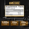 5% Nutrition Core L-Glutamine 5000 Supplement w/L-Alanine | Immune &