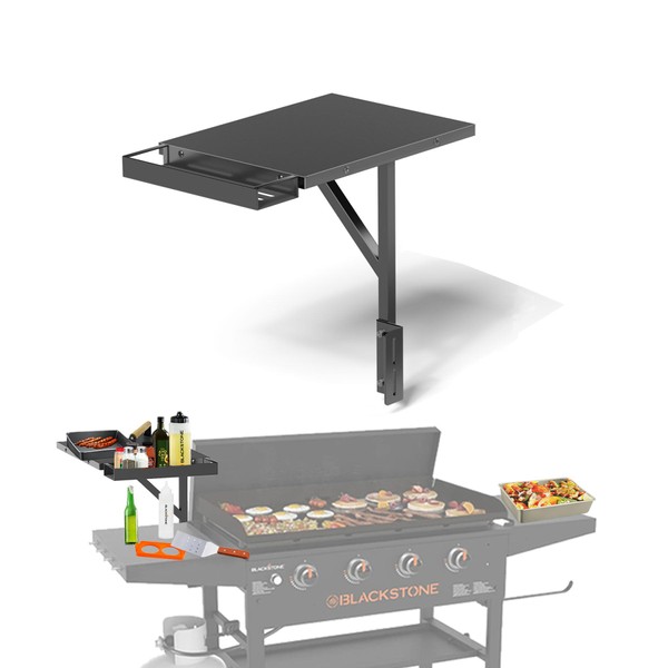 Trybuy Upper Side Shelf with Griddle Caddy for 36″/28″/28XL Blackstone