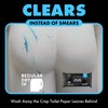 Dude Wipes Flushable Wipes Dispenser (3 Packs 48 Wipes), Unscented