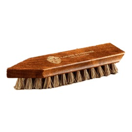 Langer & Messmer Shoe Brush for Cleaning Heavily Dirty Shoes with Natural Coconut Bristles - The Dirt Brush for Professional Shoe Care