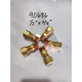 Imperial Qty 5** Imperial 90686 Male Connector Air Brake Compression Fitting 1/2” x 3/8”