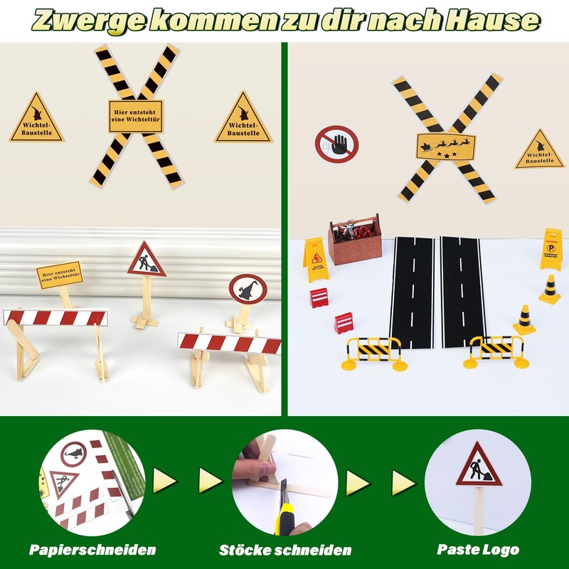 Advent Calendar with Gnome Door