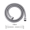 Ibergrif M20109-17 Shower Hose 1.7M, Replacement Shower Hose, Universal Shower