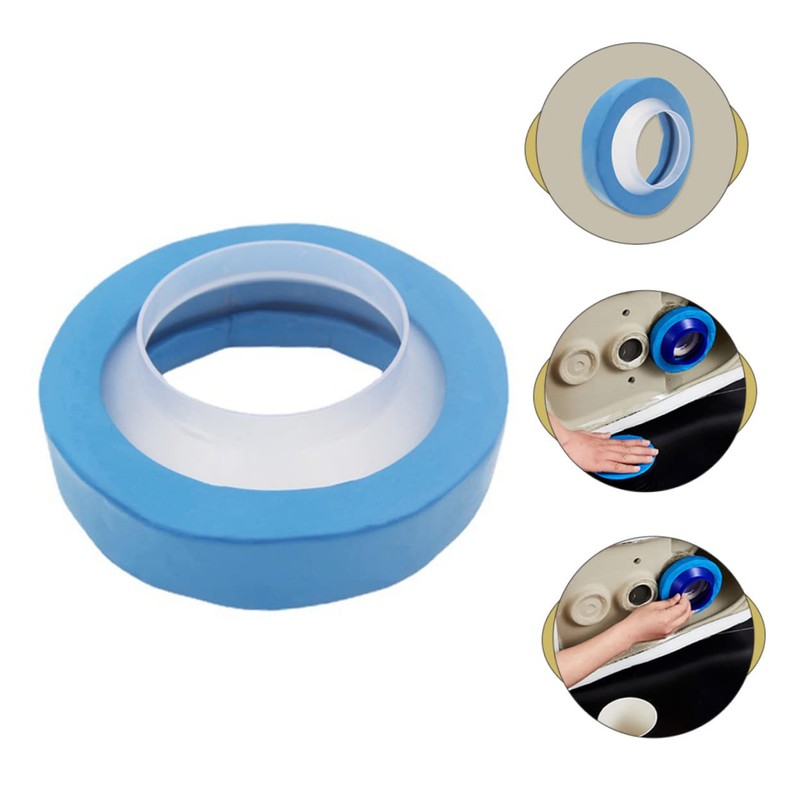 Ciieeo Rubber Toilet Flange Ring for Closestool Gasket Odor Design