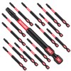 GEINXURN Impact Tough 3Inches #2 Square Insert Driver Bits,15Pack Magnetic