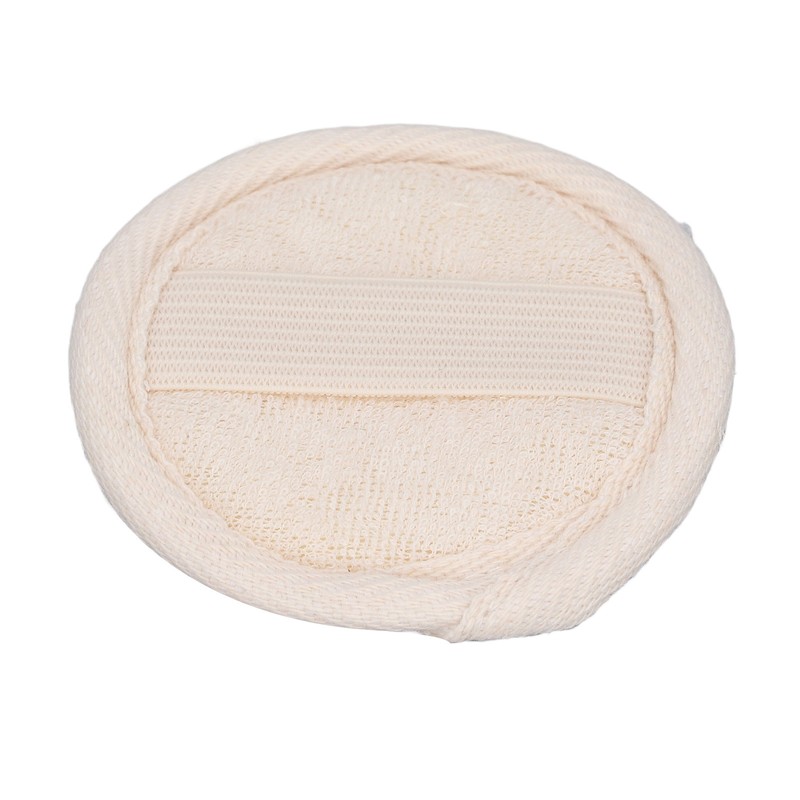 10pcs Loofah Facial Exfoliating Pads Round Shaped Reusable Gentle Scrubbing