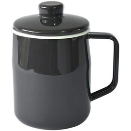 Fuji Hollow Oil Pot, 0.3 gal (1.0 L), Filt, Black, OP-1.0L.BK