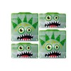 Russbe 18729 Monster Reusable Snack & Sandwich Bags (Set of