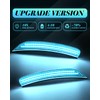 NEIFILES LED Rear Side Marker Light Compatible with Chrysler 200