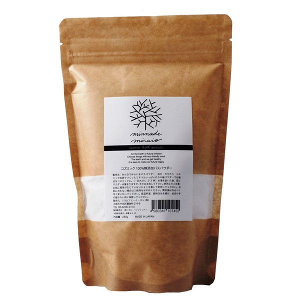 Minnagamirai 100% Additive-Free Bath Powder, 9.9 oz (280 g)