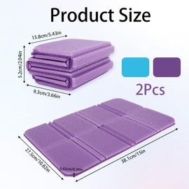 Sit Mat,2 Pcs Hiking Seat Pad,Sit Mat Hiking,Folding Sit Mat,Foam For Outdoor Cushions,Sit Up Mat,Travel Seat Cushion,Sit Pad,Camping Sit Mat,Waterproof Sitting Pad,Outdoor Folding Seat Cushion