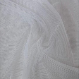 Stoffbook White Mesh Hole Fillet Fabric Honeycomb 1 mm Mesh Fabric C660