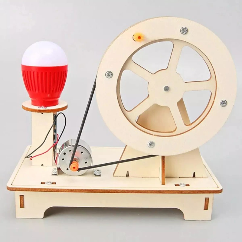 TO Kit Educativo Generador De Energía Para Armar Madera Diy