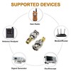 DHT Electronics 2pcs RF coaxial Coax Adapter SMA Male to