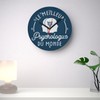 Fabulous Glass Wall Clock - The Best Psychologist in the
