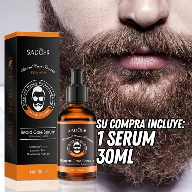 Serum Tónico Aceite Crecimiento Barba Bigote Cabello Men F