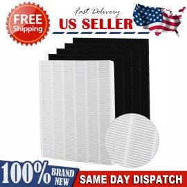 For Winix Replace for Winix 115115 Filter + 4 Carbon Filters PlasmaWave Size 21 wac6300