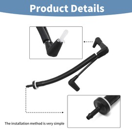 Vkinman FL3Z-3A788-B Auto-Locking Hub Vacuum Line Tube Check Valve Assembly Fits Auto Check Valve Vacuum Hose for Auto Locking Hubs 2015-2020 for Ford/Lincoln Navigator, Replace FL34-7A788-AD 926-390