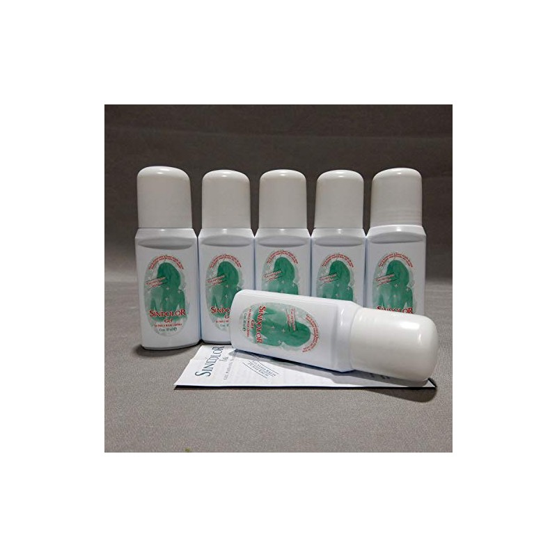 Sindolor Gel in Roll-on 60 ml, Immediate Effect. 6 Units