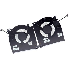 Deal4GO CPU Cooling Fan 0D1X38 D1X38 EG50061S1-C080-S9A w/GPU Cooler Fan 0TG9V0 TG9V0 EG50061S1-C070-S9A Set Replacement for Dell Alienware M15 R3 ALWM15R3