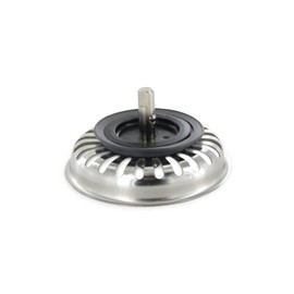 DL-pro Strainer Basket 82 mm with Spigot 8 x 24 mm Like Blanco 125561 Strainer Basket Sink Strainer Drain Strainer 24 Slots for Strainer Basket Valve Sink Sink Eccenter Operation