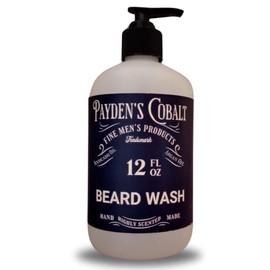 Black Canyon Home and Body Payden's Cobalt Santa's Pipe For Men Scented Beard Wash, 12 Oz