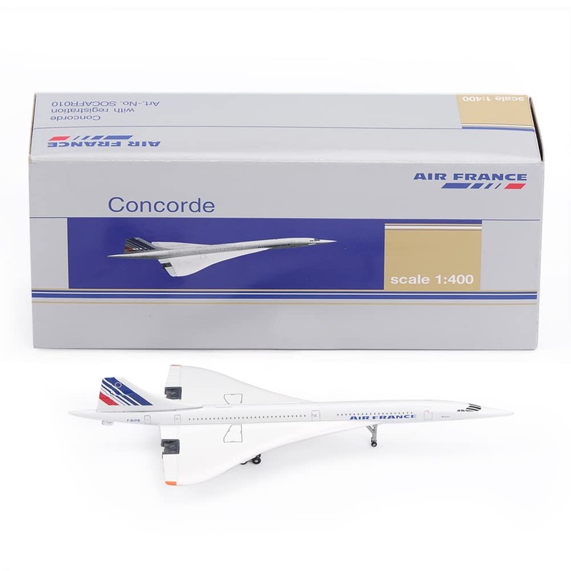 1/400 Scale Diecast Aircraft Model, Air France 1976-2003 Concorde Plane