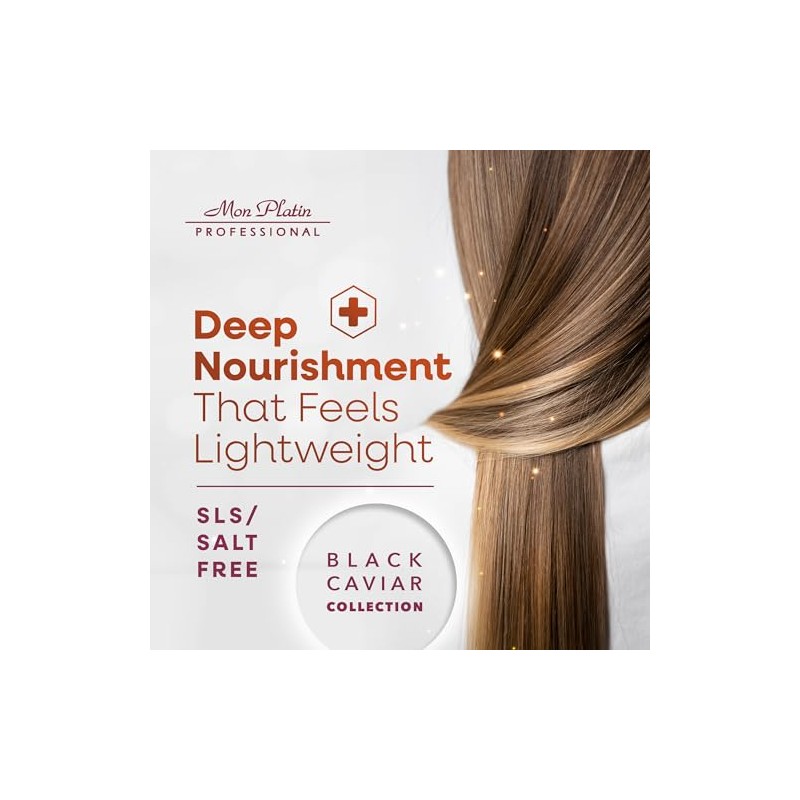 Mon Platin Hair Serum con Caviar Negro y Seda 100