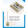 ETENWOLF 12 Pack Brass Ball Pump Needles, No Break Heavy