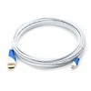 CSL-Computer Micro HDMI Cable | 5 m | White/Blue |
