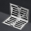 Side Drain 304 Stainless Steel Corrosion Resistance Thickened L Shape