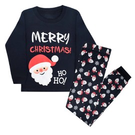 ELUTONG Christmas Pajamas for Women Men Couples Matching Long Sleeve Pj Set Satin Soft Sleepwear L