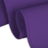 LinenTablecloth 70-Inch Round Polyester Tablecloth Purple
