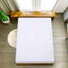 EV DEKOR®MF0001 Fitted Sheet Super King, White - Deep Pocket
