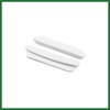 Motoforti 8pcs White Plastic Car Body Door Side Edge Anti-collision