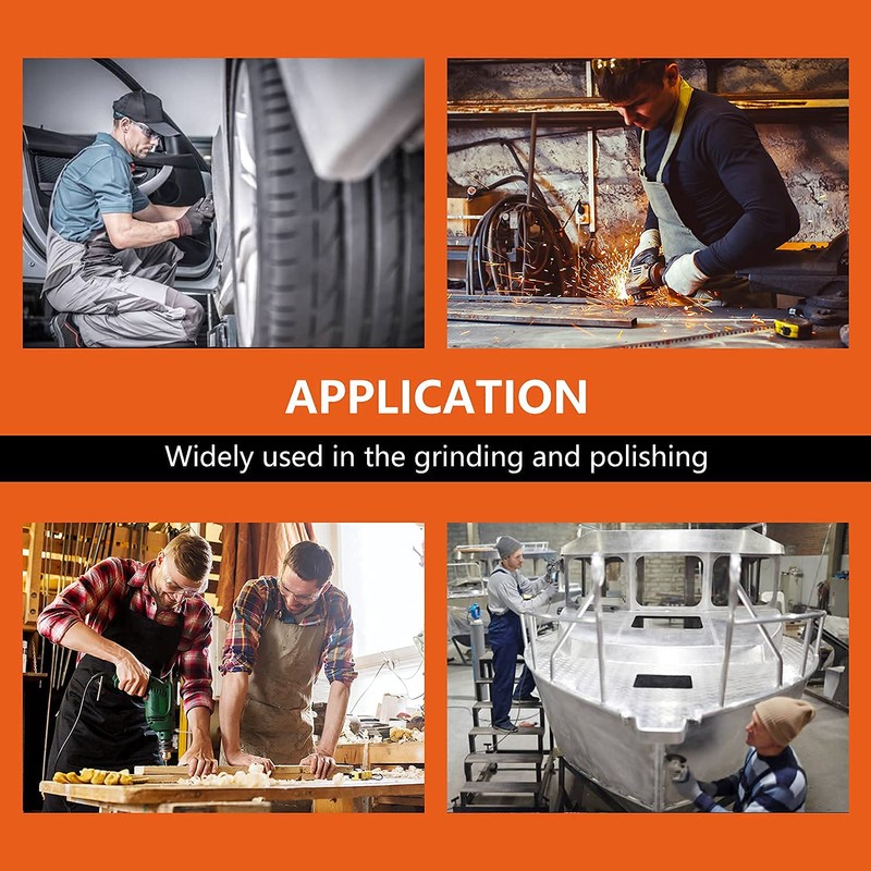 Quick Change Disc Pad Holder, 4 Pack Roll Lock Disc